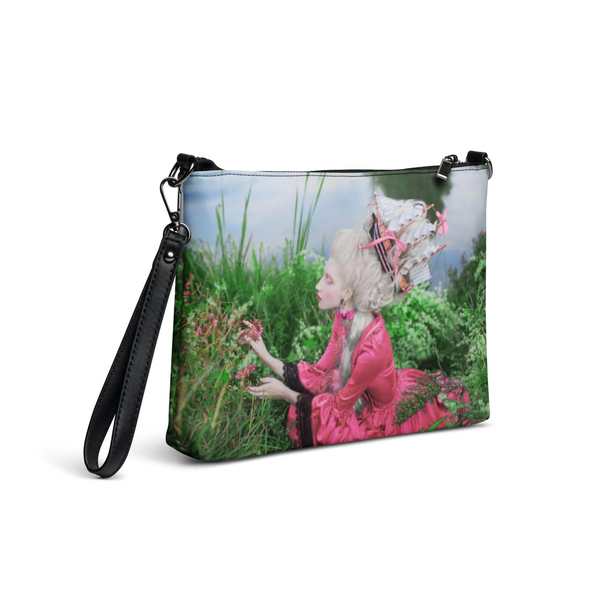 Crossbody Bag Baroque Pink Garden | Queen