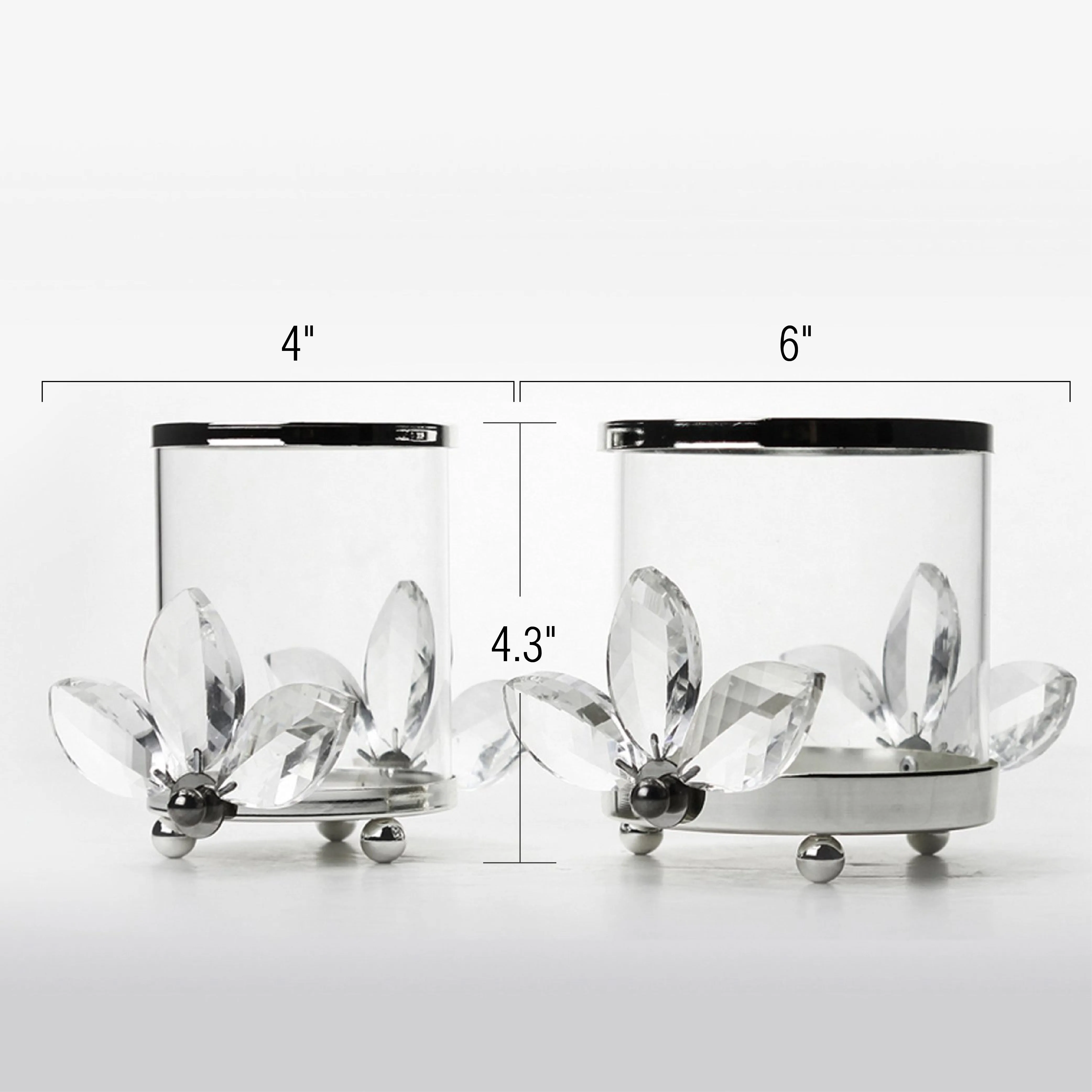 Crystal Votive Candle Holder