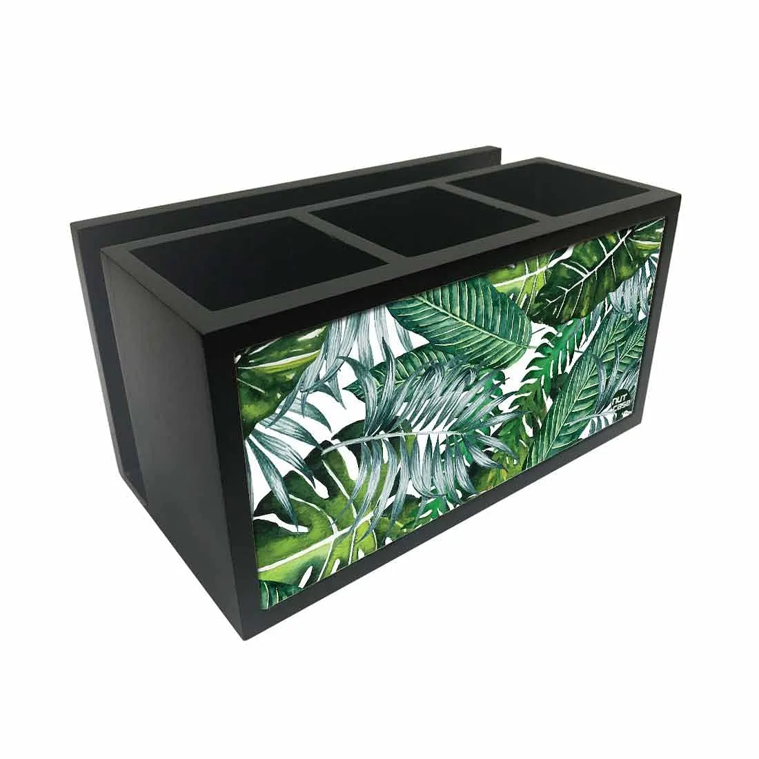 Cutlery Tissue Holder Napkin Stand -  Monstera Leaf