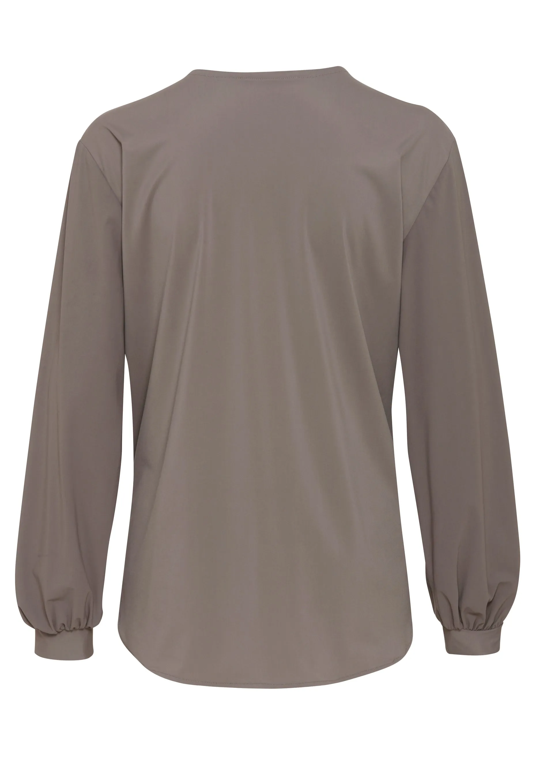 D91350-91313 - Functional Tunika Bluse - braun