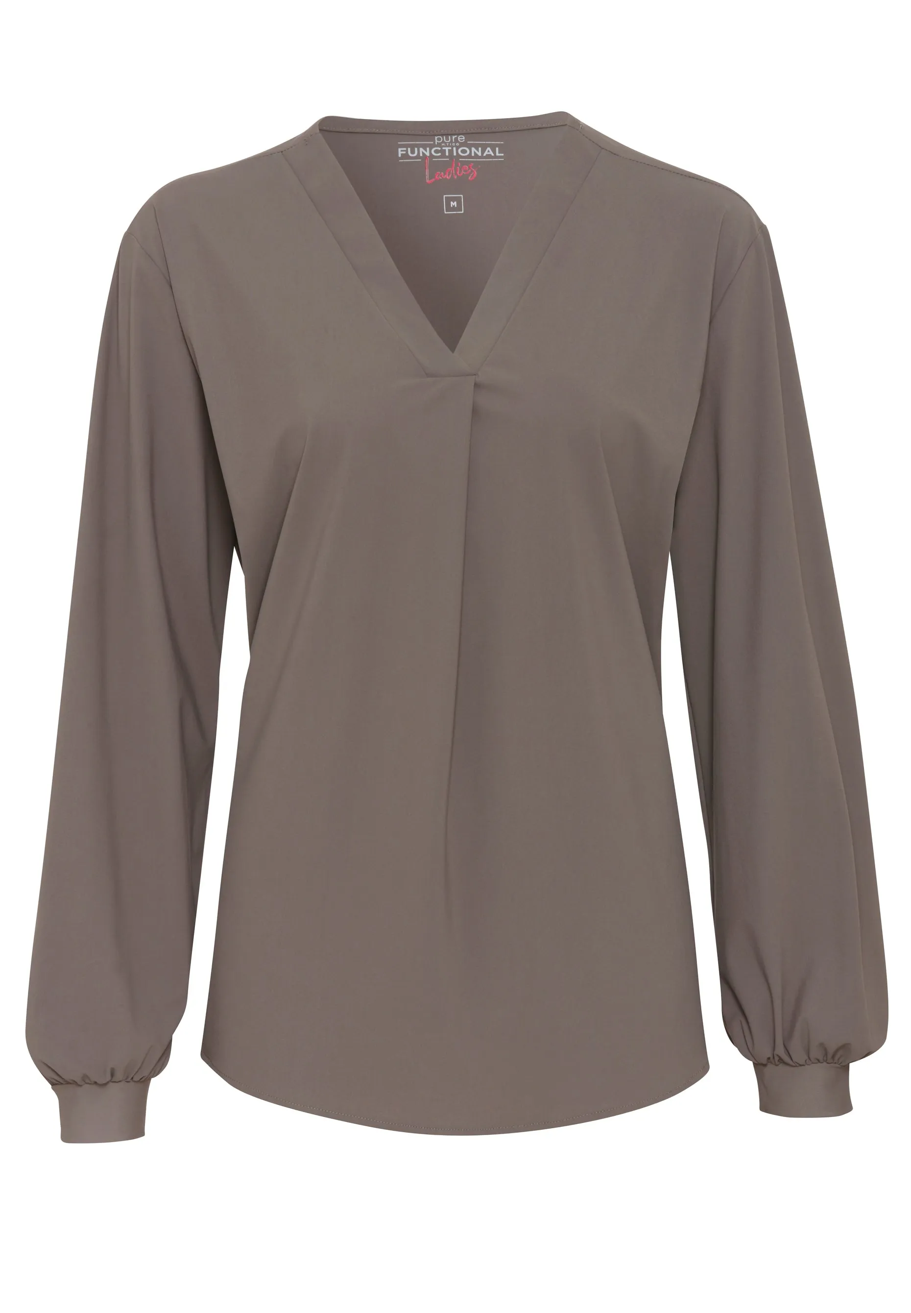 D91350-91313 - Functional Tunika Bluse - braun