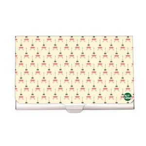 Designer Visiting Card Holder Nutcase - Multiple Eiffel Towers