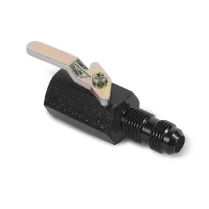 Earl's Ano-Tuff Shut-Off Valve 1/2" Female Npt Inlet -10AN Bulkhead Outlet