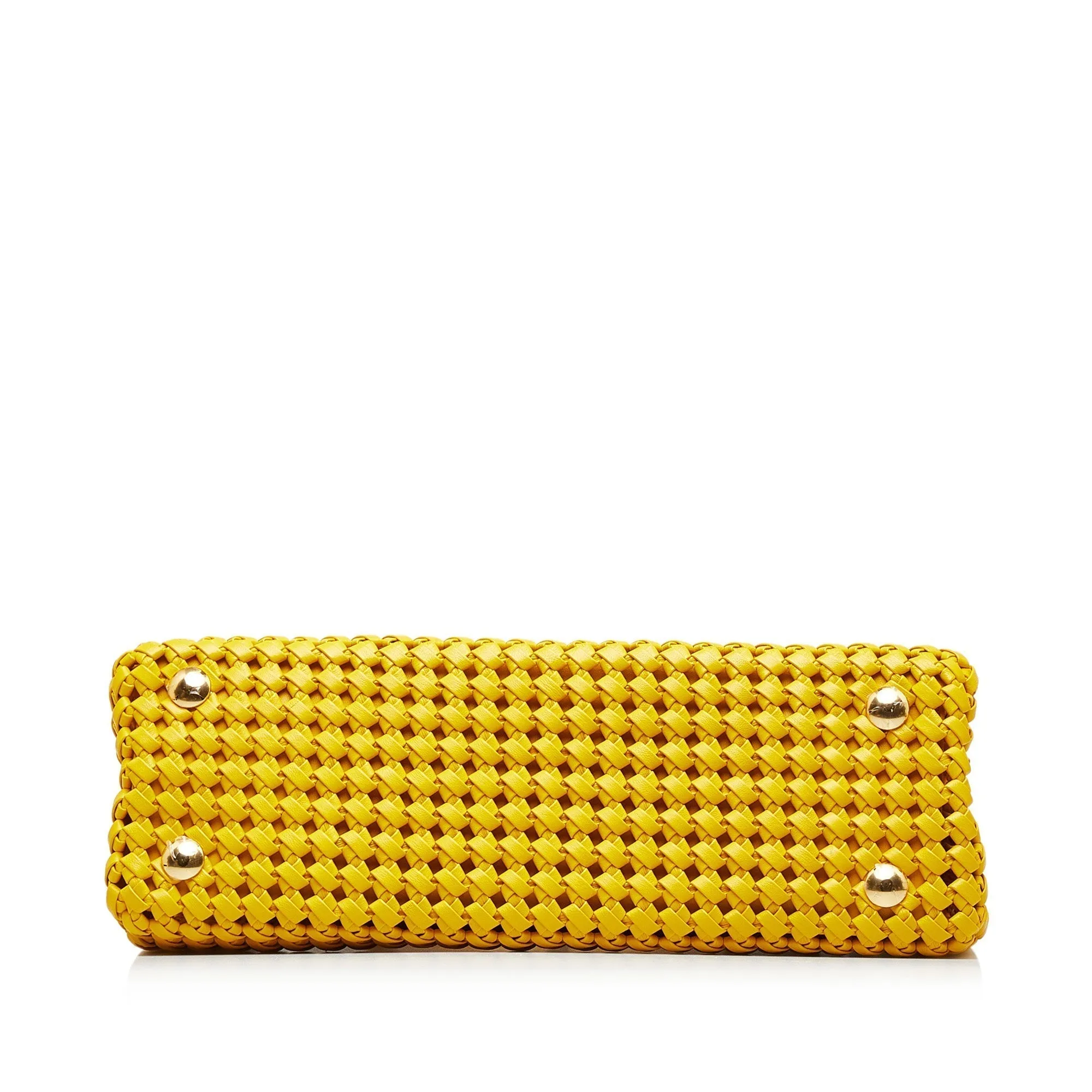 FENDI Medium Interlace Peekaboo Satchel