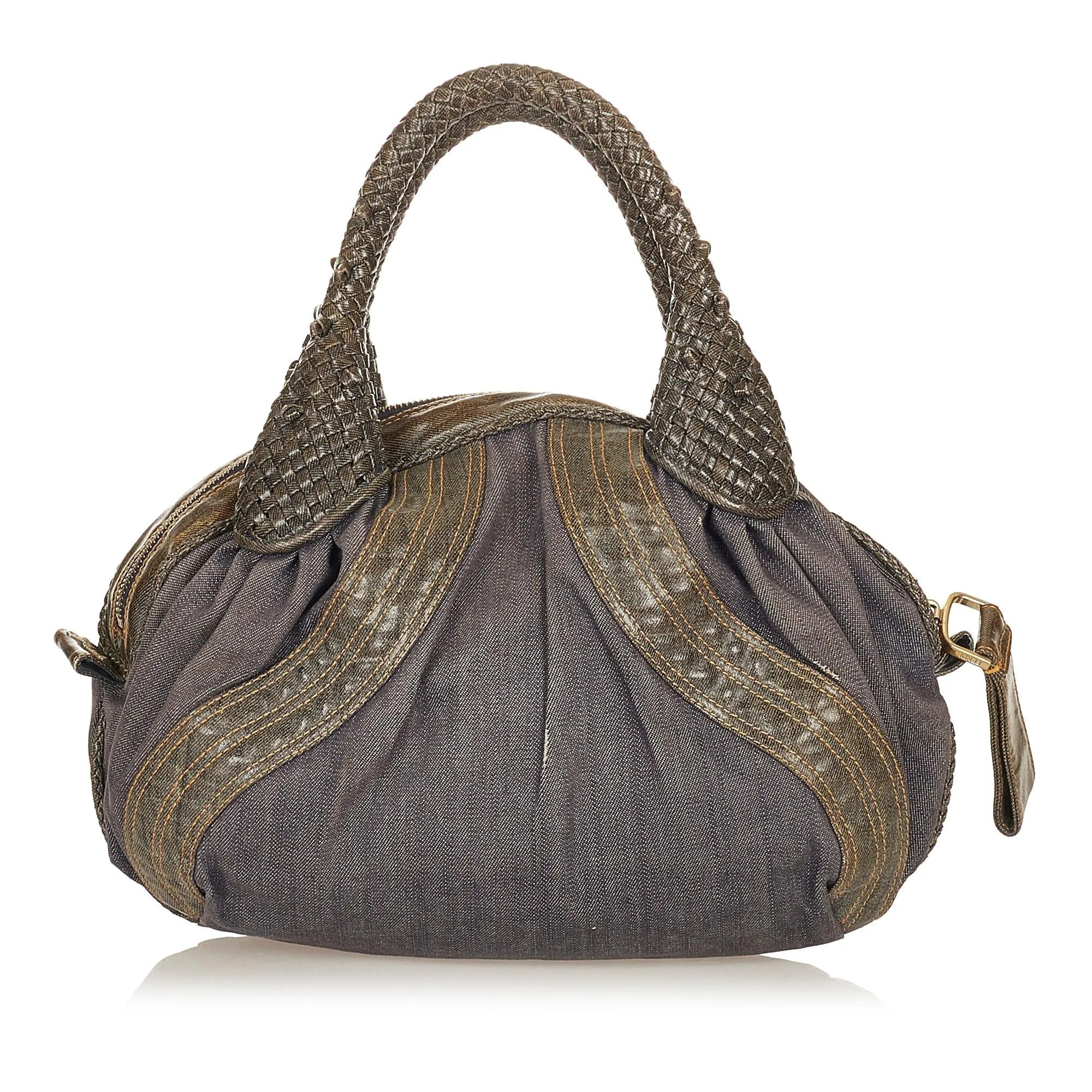 Fendi Spy Denim Handbag (SHG-27008)