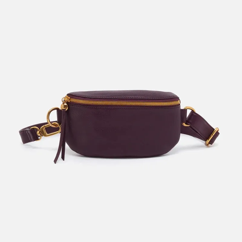 Fern Belt Bag in Ruby Wine