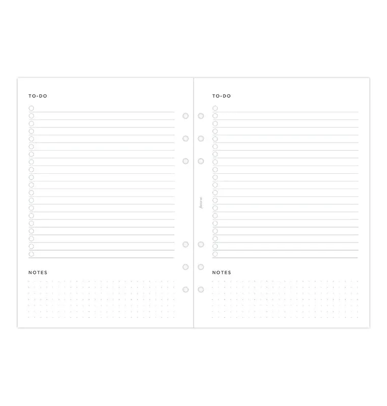 Filofax Refill - A5 To Do