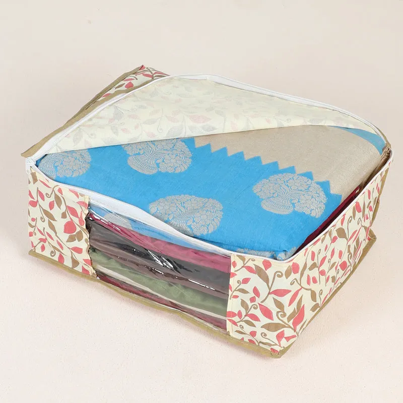 Flair Floral Saree Cover - Set Of Six