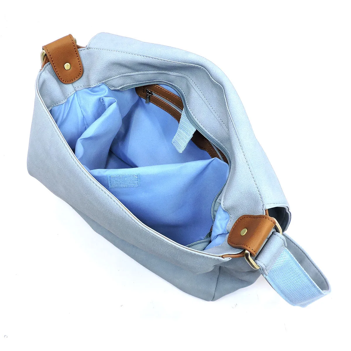 Flap Messenger Crossbody Bag Laptop Case