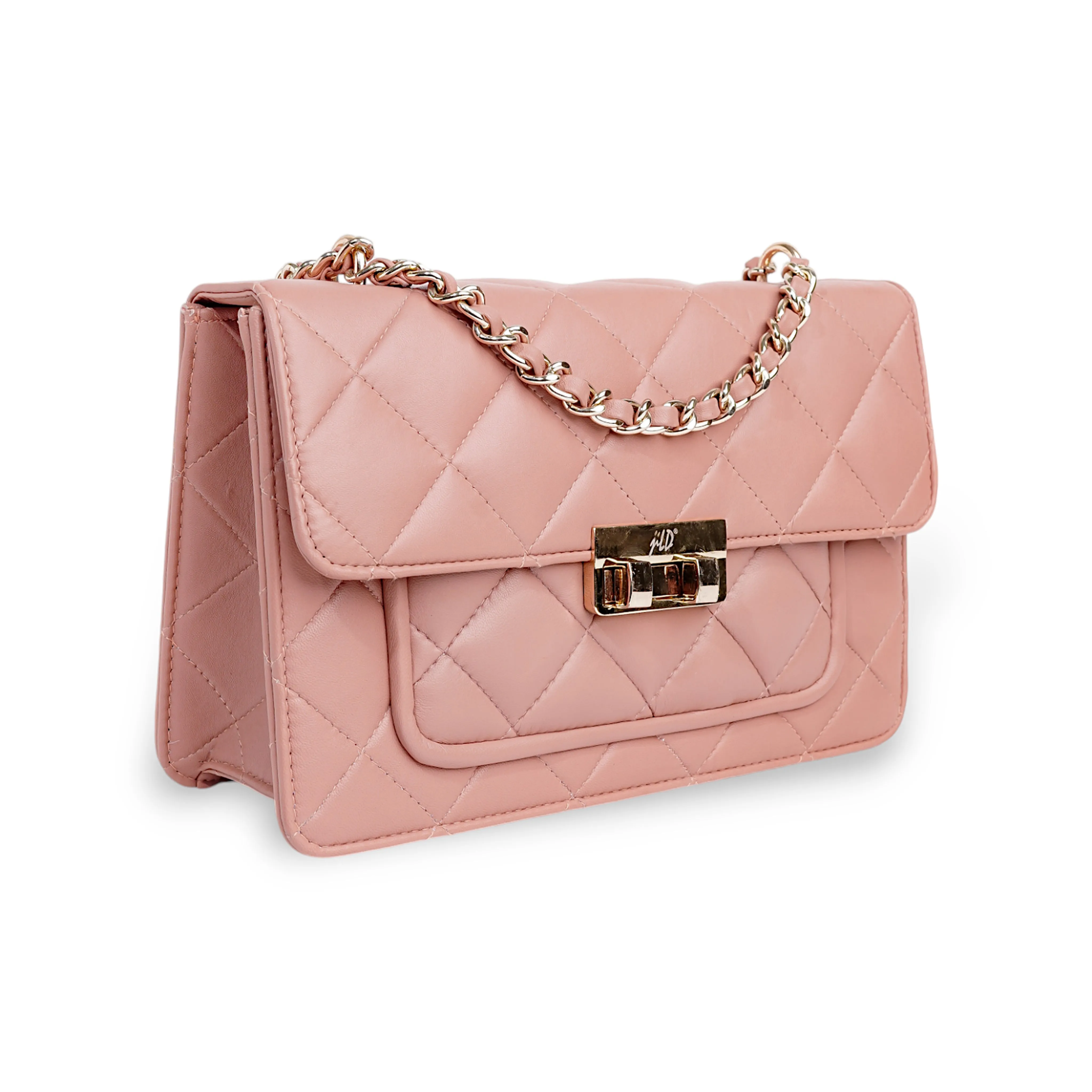 Flora Quilted Crossbody Leather Bag
