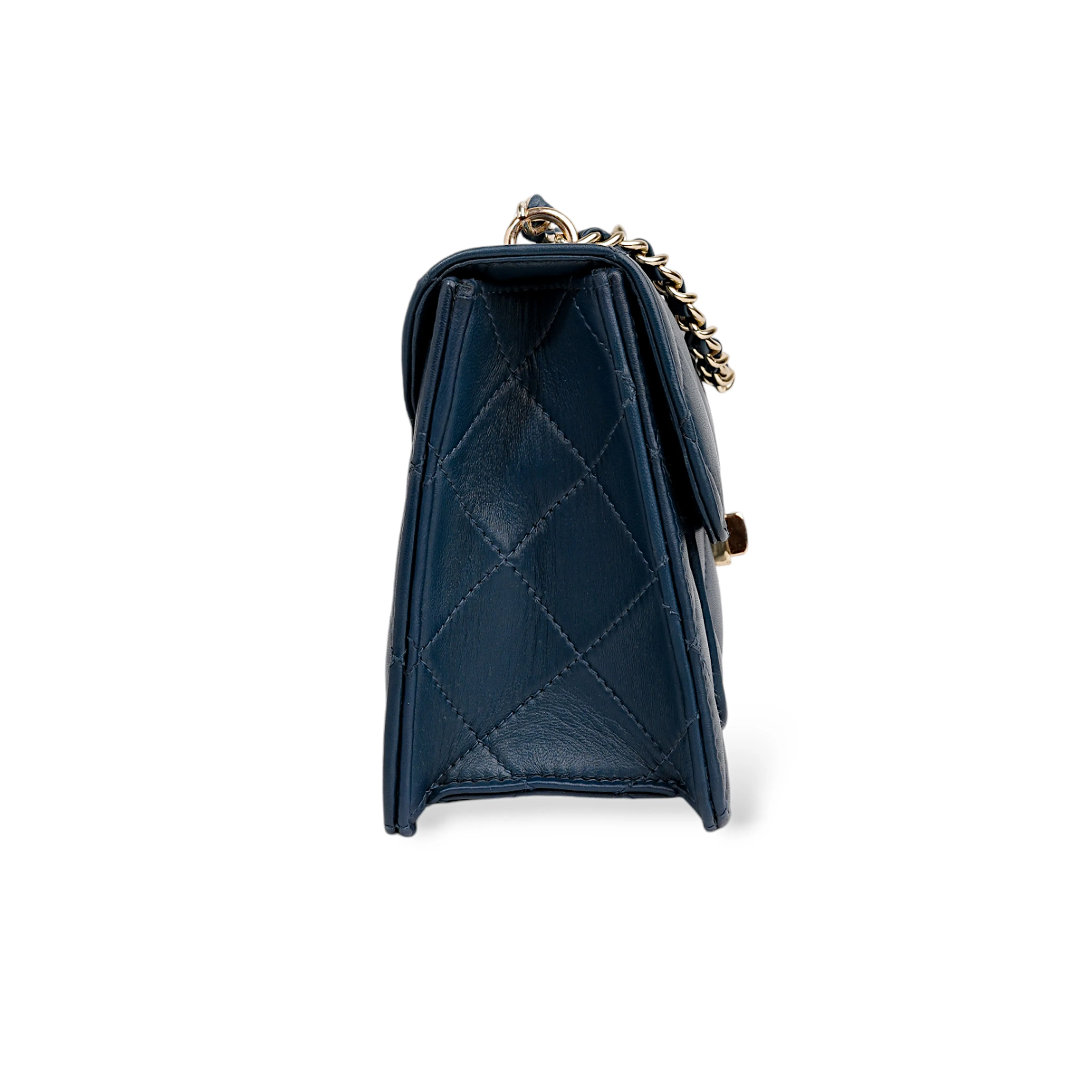 Flora Quilted Crossbody Leather Bag