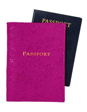 Floral Rose Passport Cover