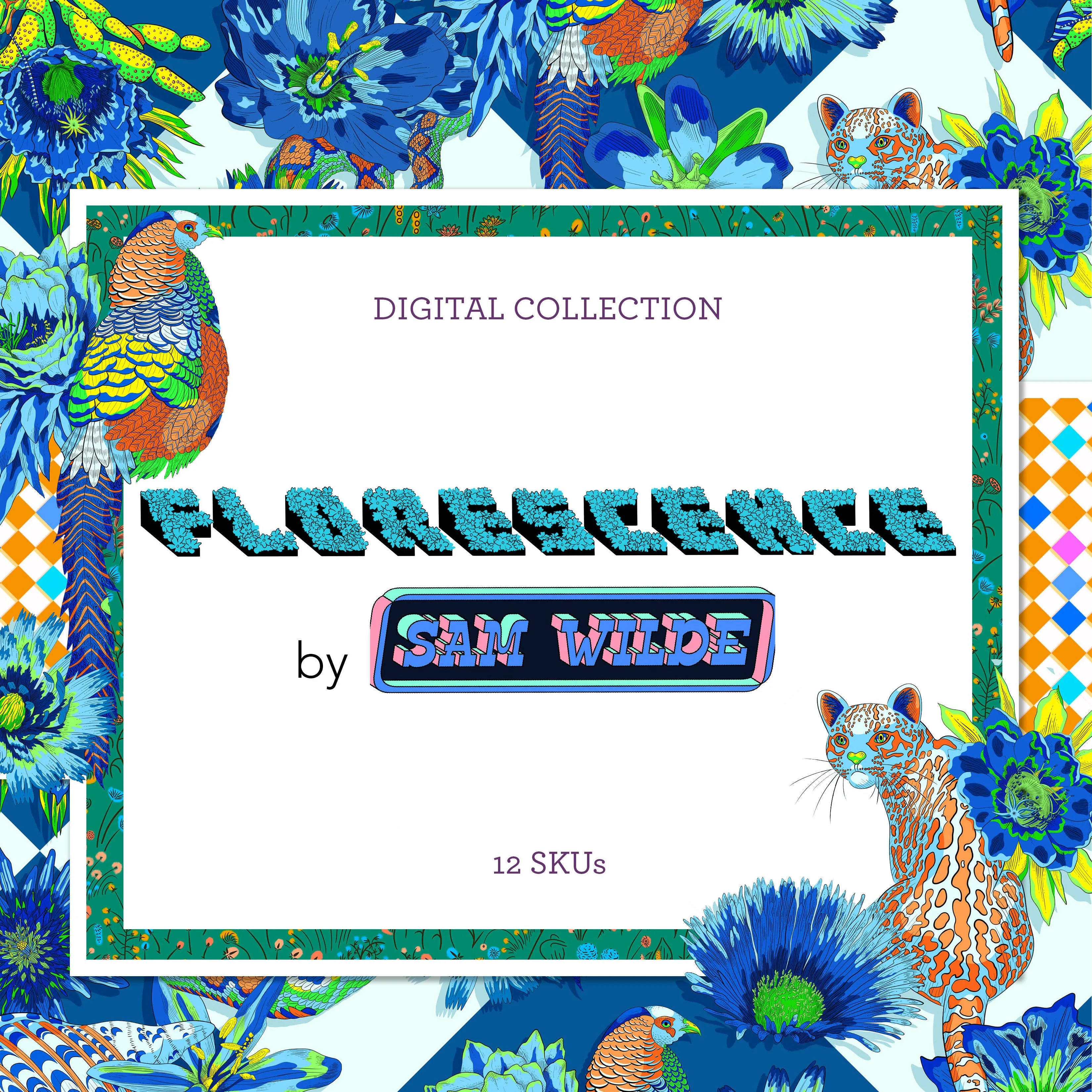 Florescence - Fragrant Fen Sage by Sam Wilde for Free Spirit
