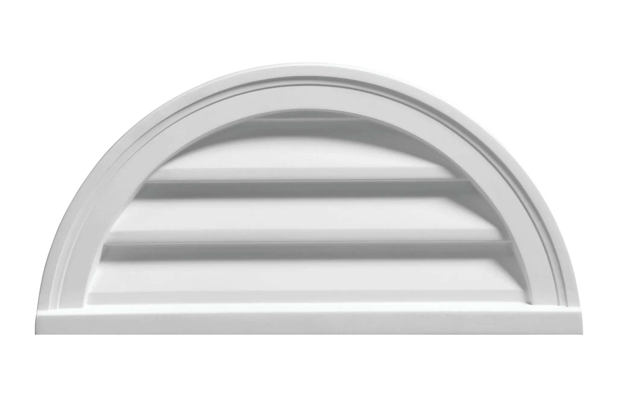 Functional Louver Half Round - Brickmould Style
