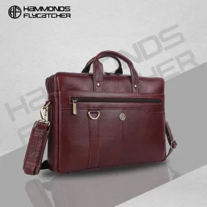 Genuine Leather Office Laptop Bags - Fits MacBook, Notebook up to 16 Inch - 1 Year Warranty