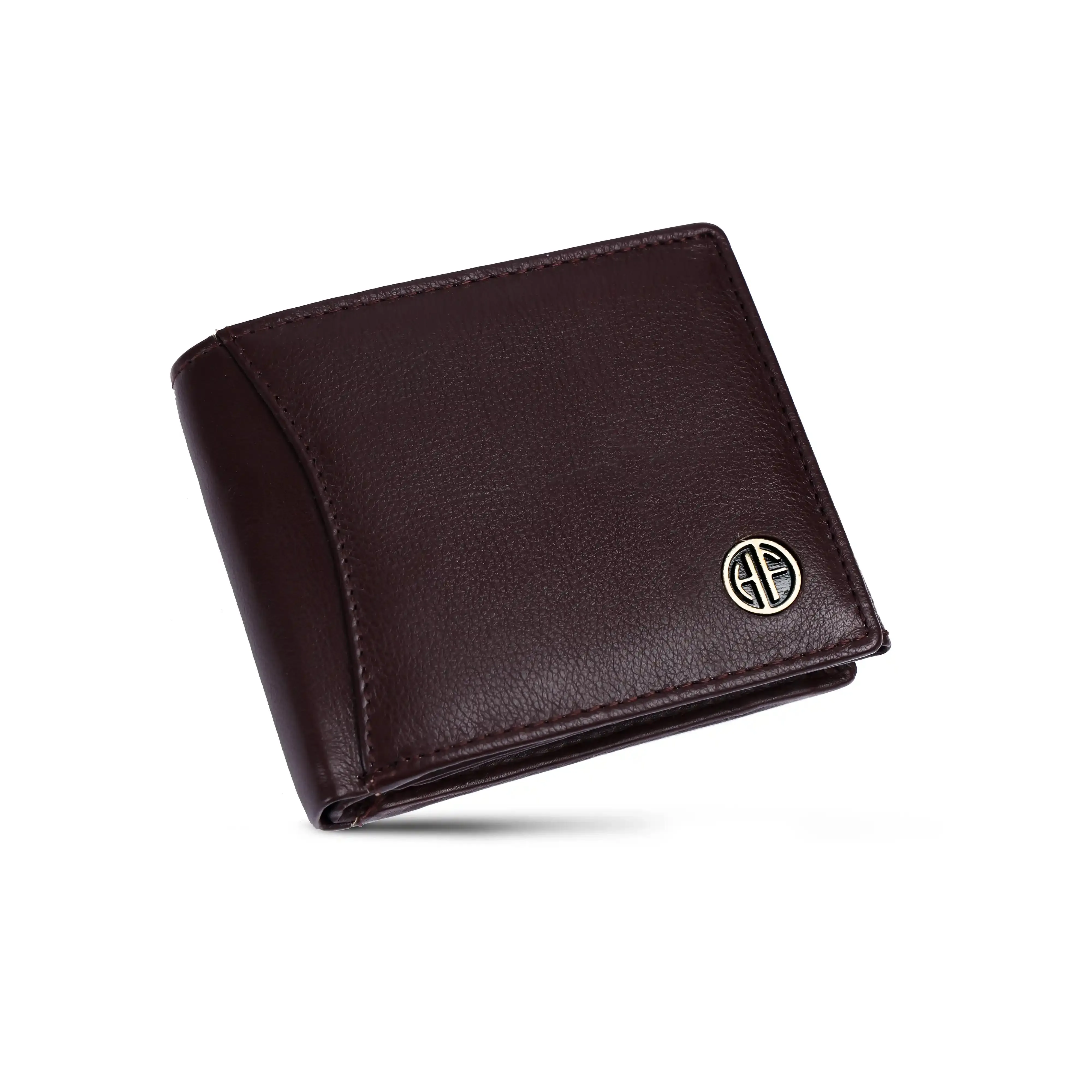 Genuine Leather Wallet for Men with 6 ATM Card Slots - RFID Protected