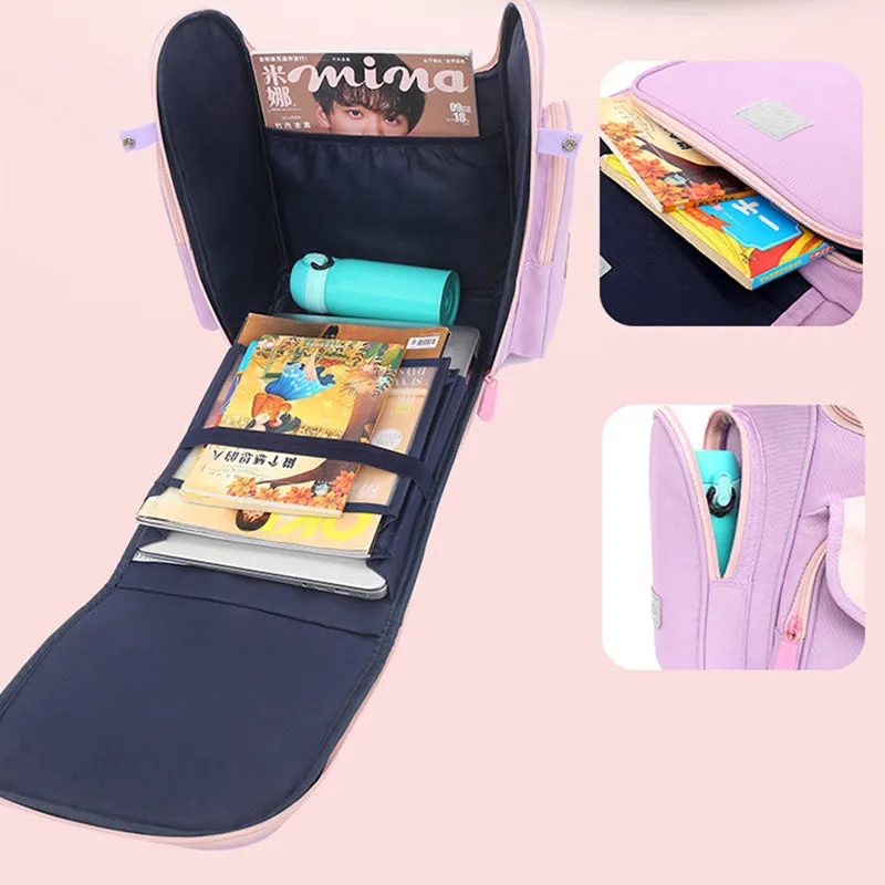 Girls Backpack Kids Boys Elementary Bookbag School with Pen Case Pencil Pouch