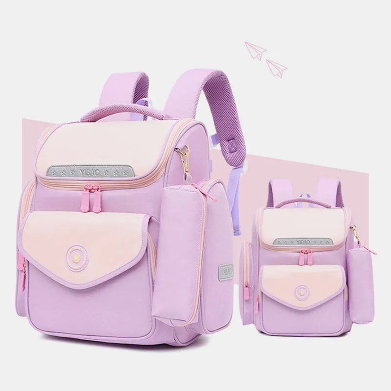 Girls Backpack Kids Boys Elementary Bookbag School with Pen Case Pencil Pouch