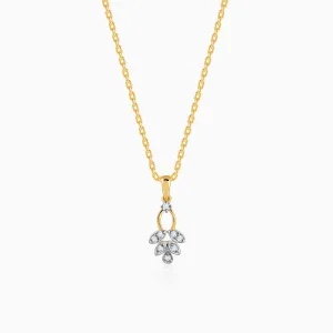 Gold Resplendent Diamond Pendant