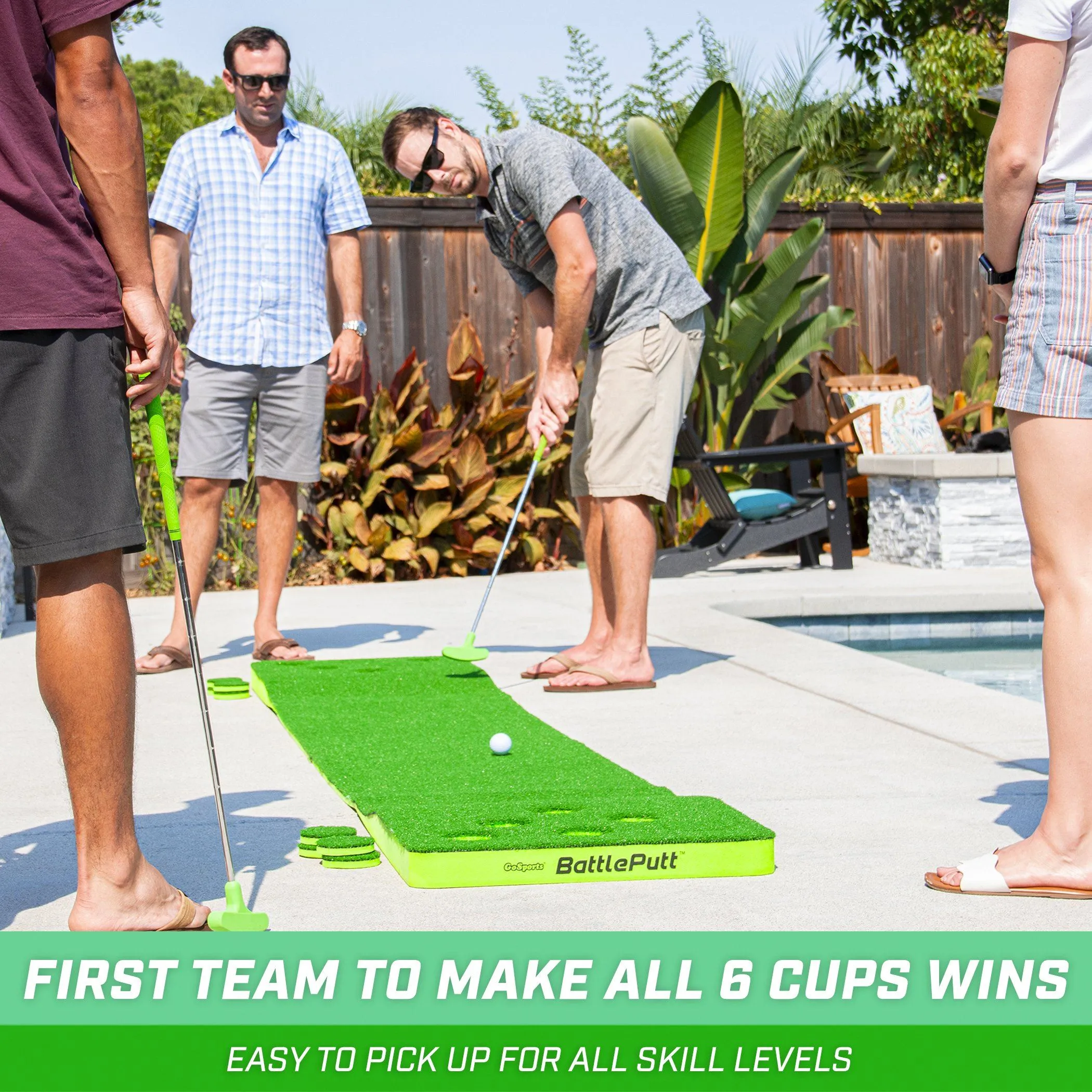 GoSports BattlePutt - Pong-Inspired Golf Putting Game