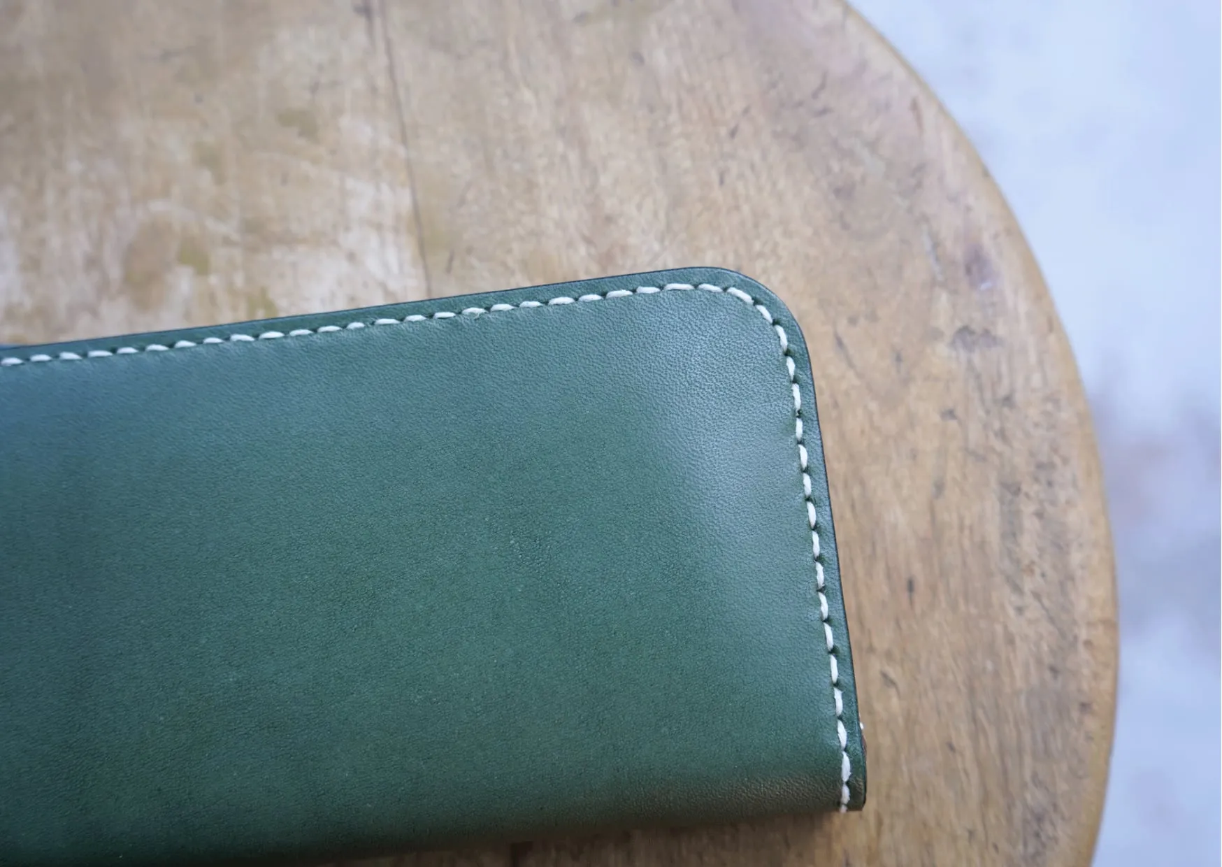 High Quality Tochigi Leather Long Wallet, Handmade in Japan