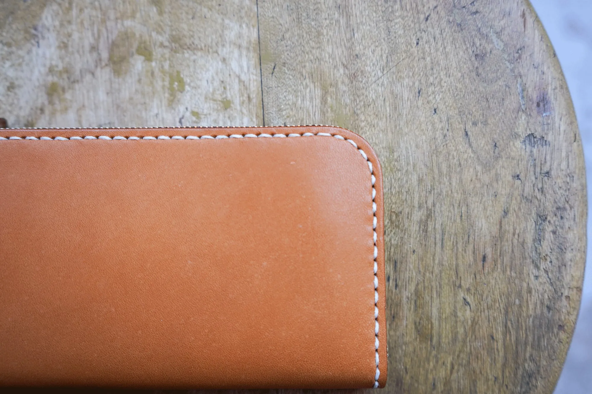High Quality Tochigi Leather Long Wallet, Handmade in Japan