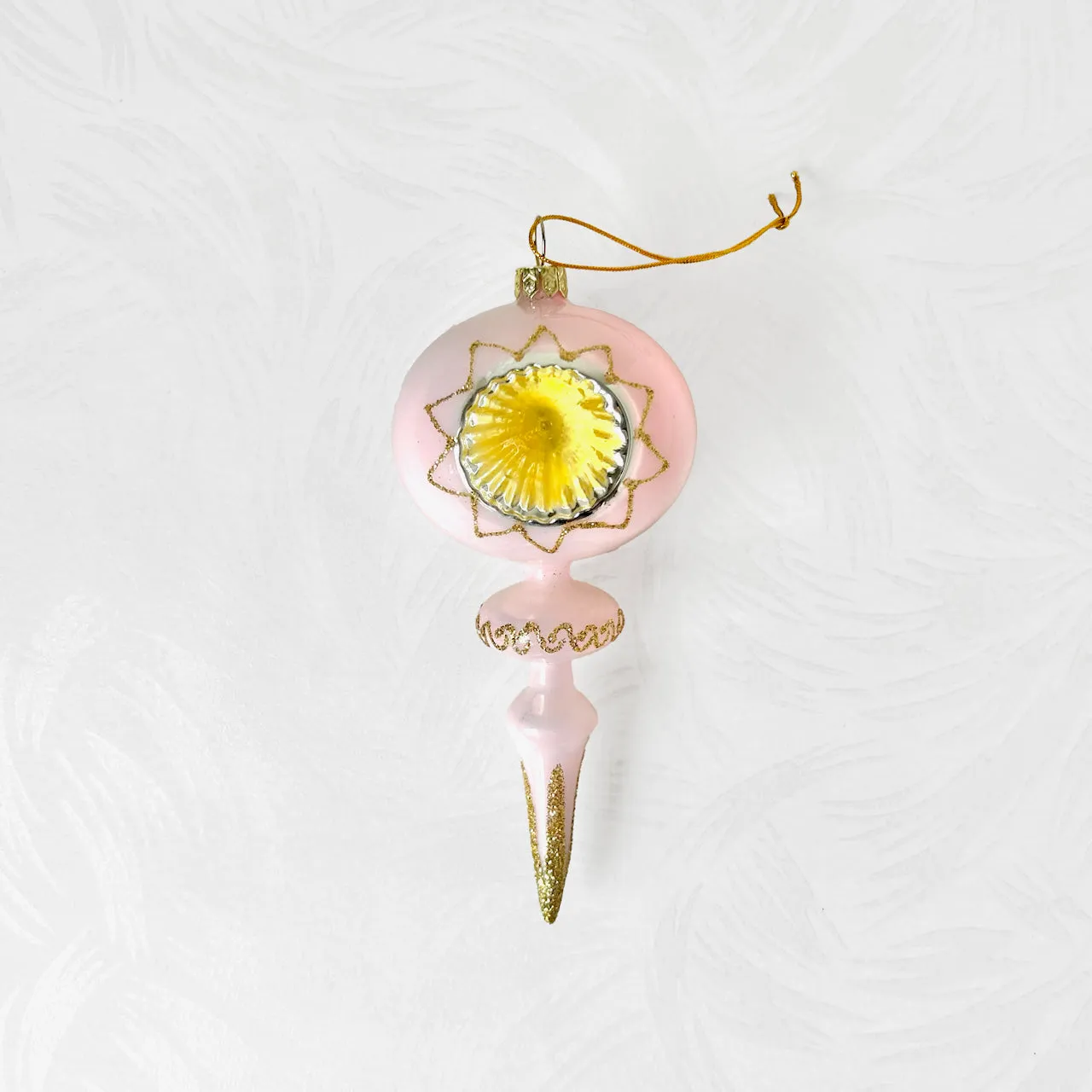 Iridescent Pastel Spindle Ornament