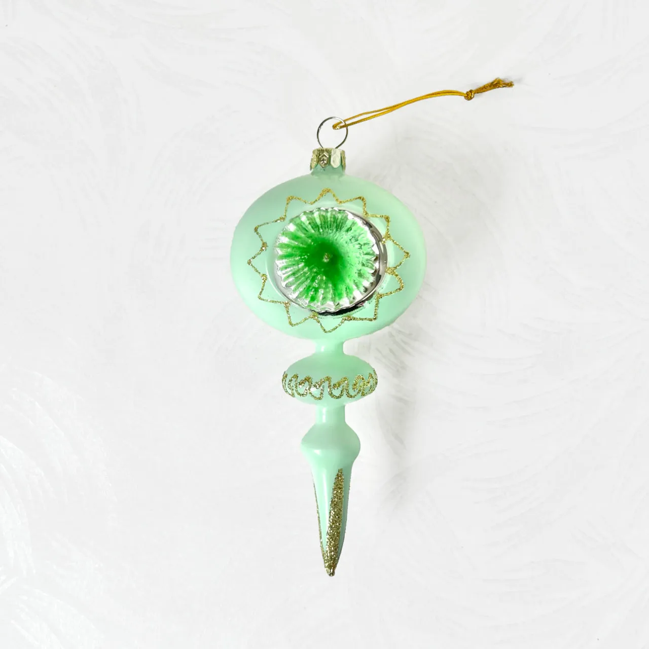 Iridescent Pastel Spindle Ornament