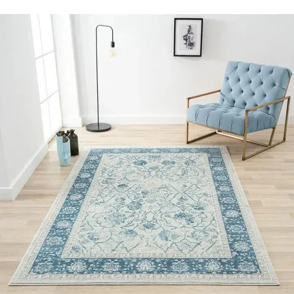 Isabella 81781GBU Grey/Blue Rug
