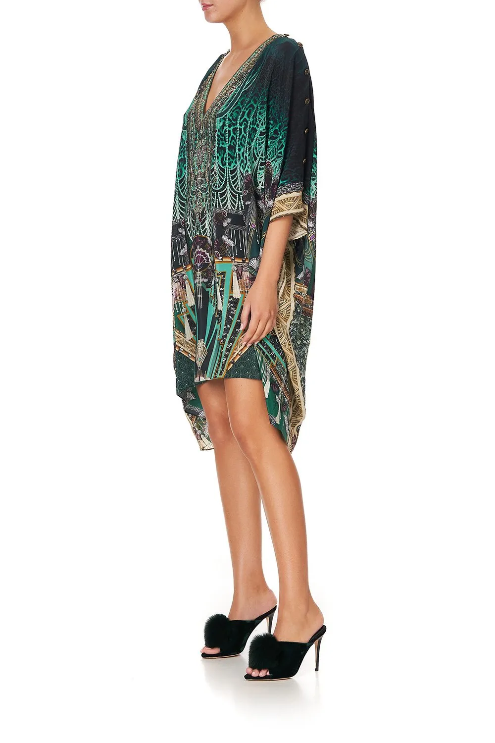 KAFTAN WITH BUTTON UP SLEEVES FITZGERALDS FLAPPER