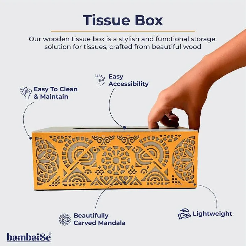 Kasha Ethnic Tissue Box