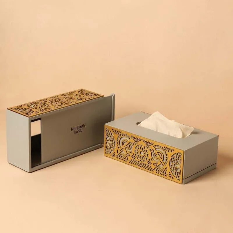 Kasha Ethnic Tissue Box