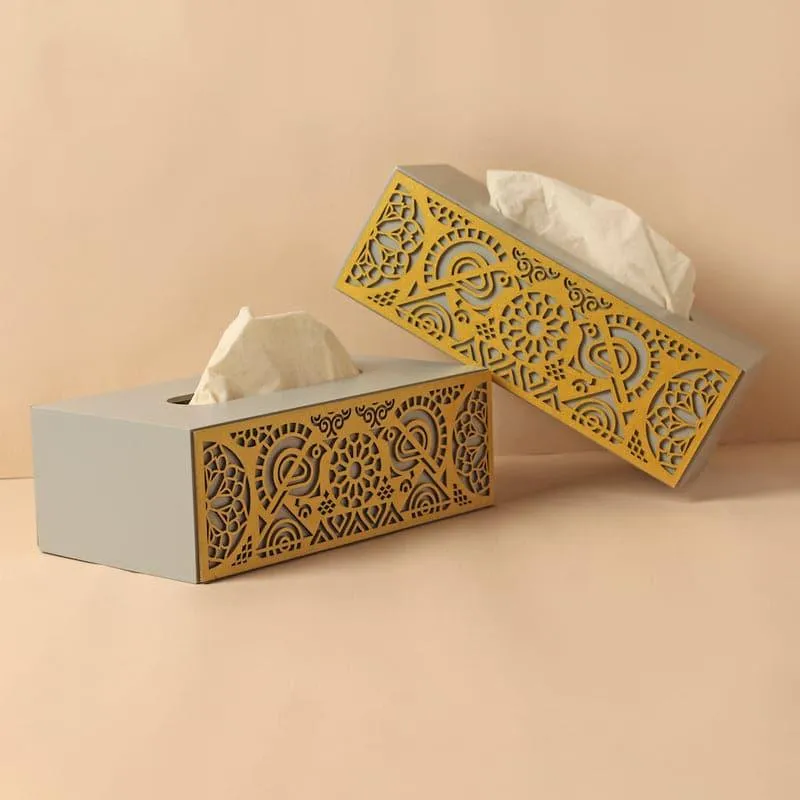 Kasha Ethnic Tissue Box