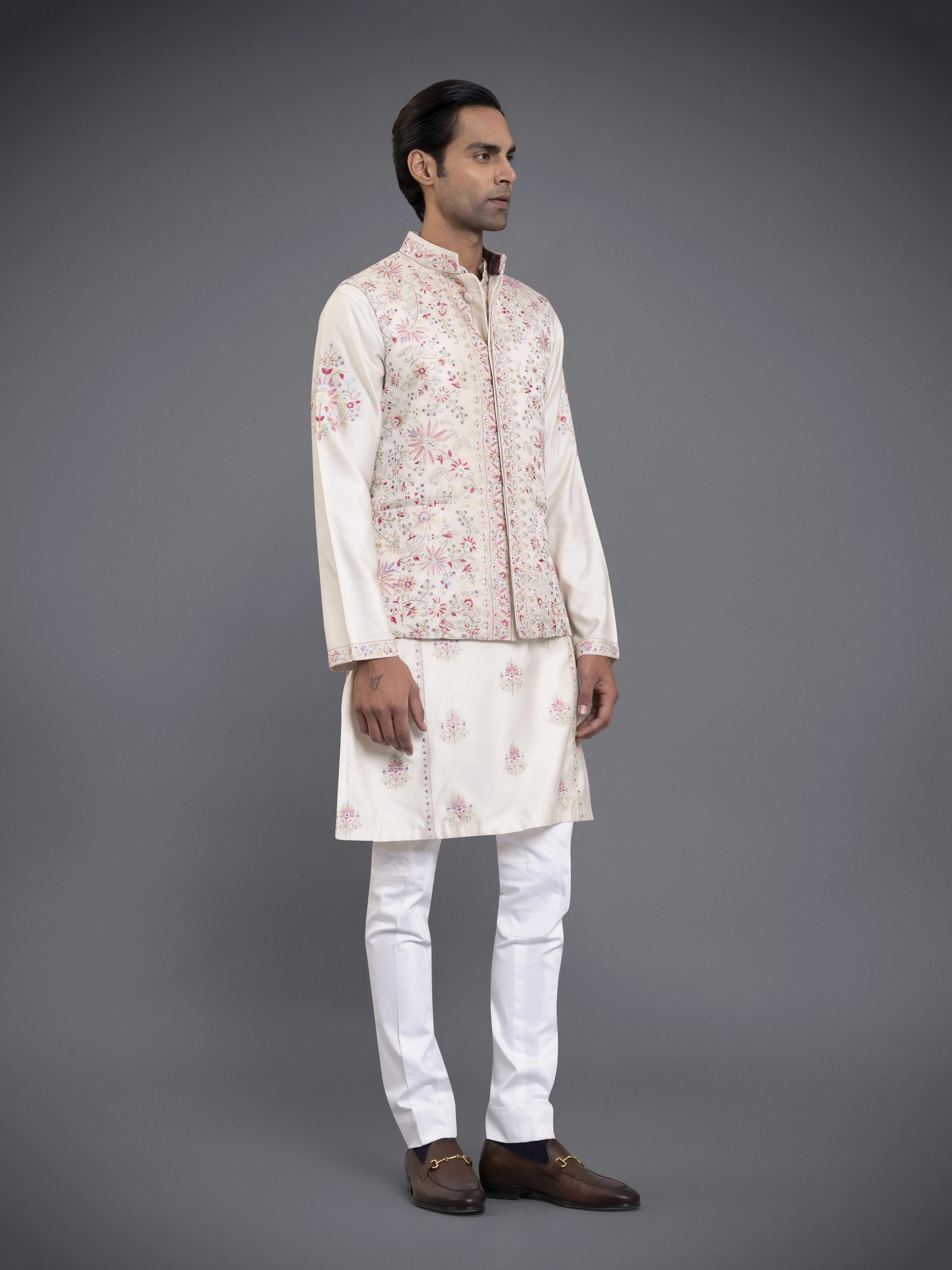 KASHMIR GARDEN WAISTCOAT