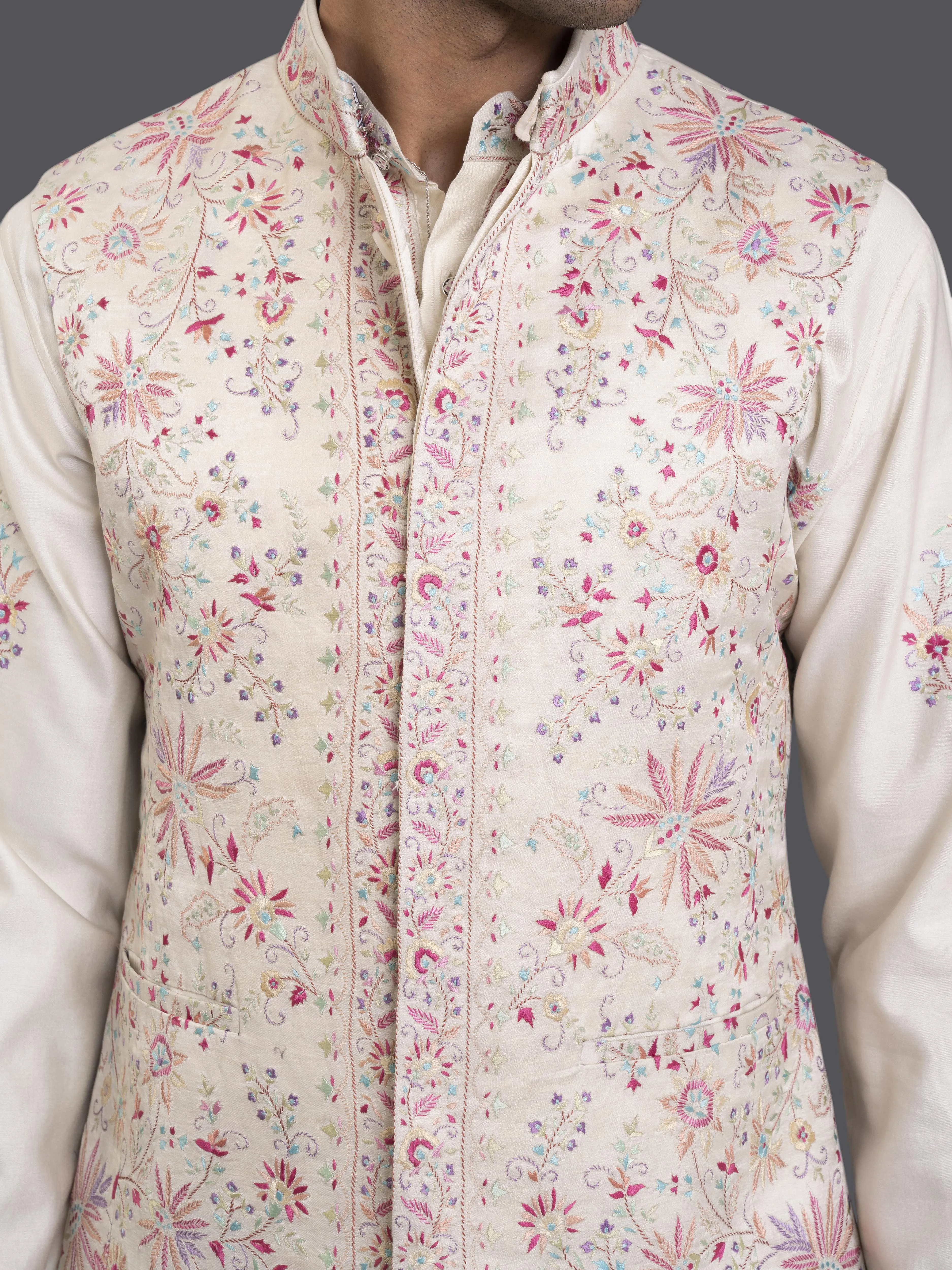 KASHMIR GARDEN WAISTCOAT