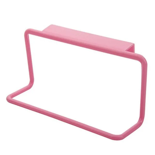 Kitchen Organizer Towel Rack Hanging Holder Bathroom Cabinet Cupboard Hanger Shelf For Kitchen Supplies Accessories Cocina *40