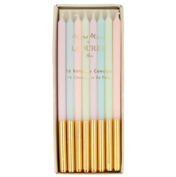 Laduree Paris Gold Leaf Candles