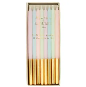 Laduree Paris Gold Leaf Candles