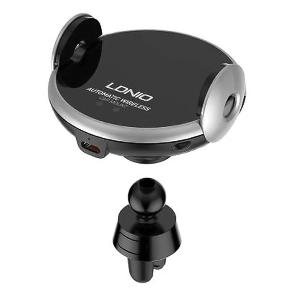 Ldnio MA02 Wireless Charger Car Air Vent Phone Holder 10W - Black