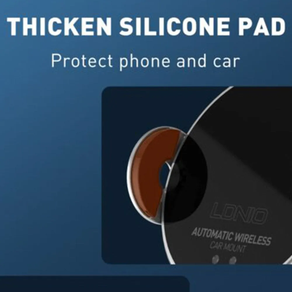 Ldnio MA02 Wireless Charger Car Air Vent Phone Holder 10W - Black