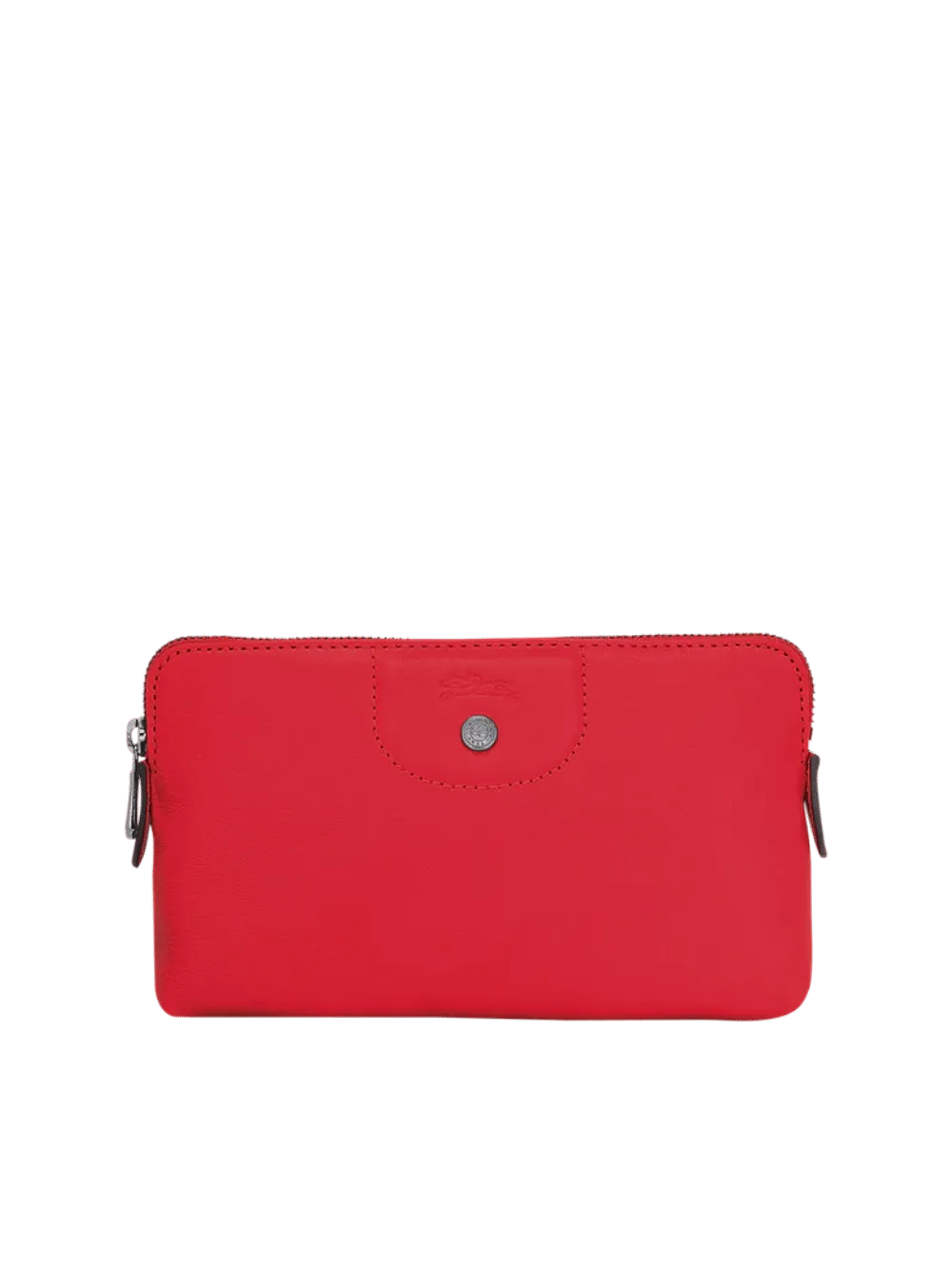 Le Pliage Cuir Clutch Pochette Red