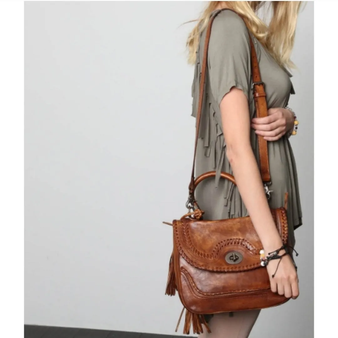 Leather Shoulder Bag
