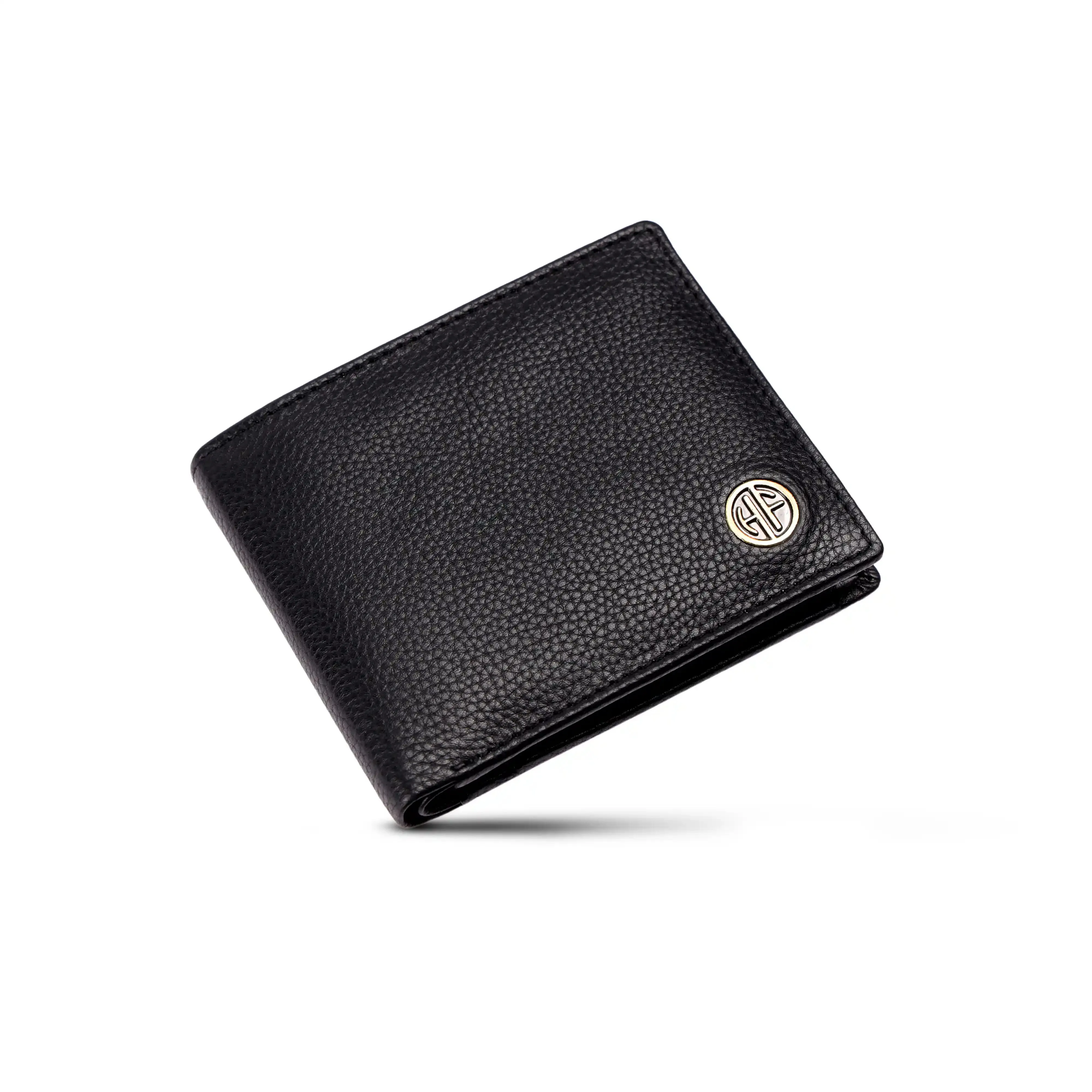 Leather Wallet for Men - RFID Protected Leather Money Bag for Men with 4 ATM Credit/Debit Card Slots