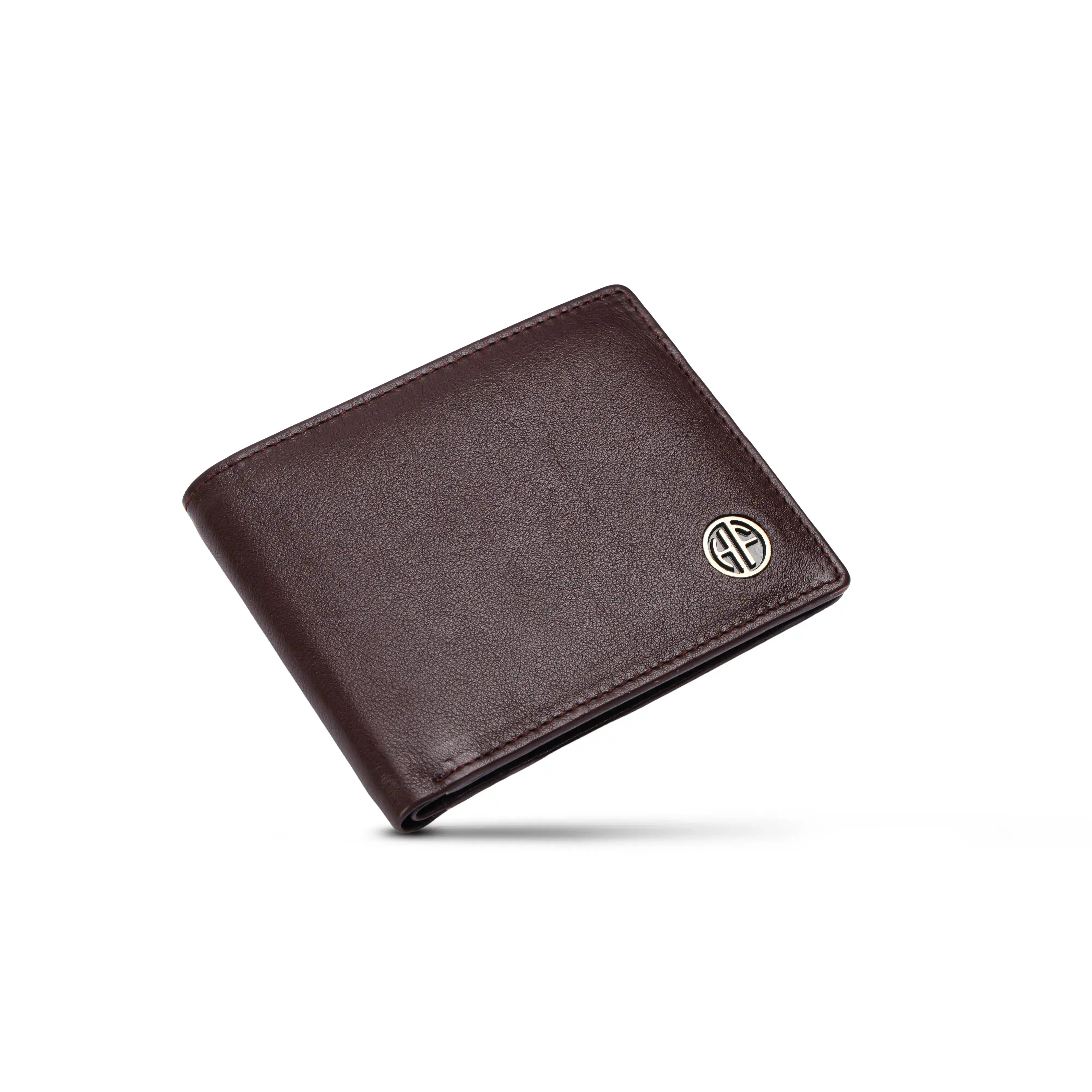 Leather Wallet for Men - RFID Protected Leather Money Bag for Men with 4 ATM Credit/Debit Card Slots