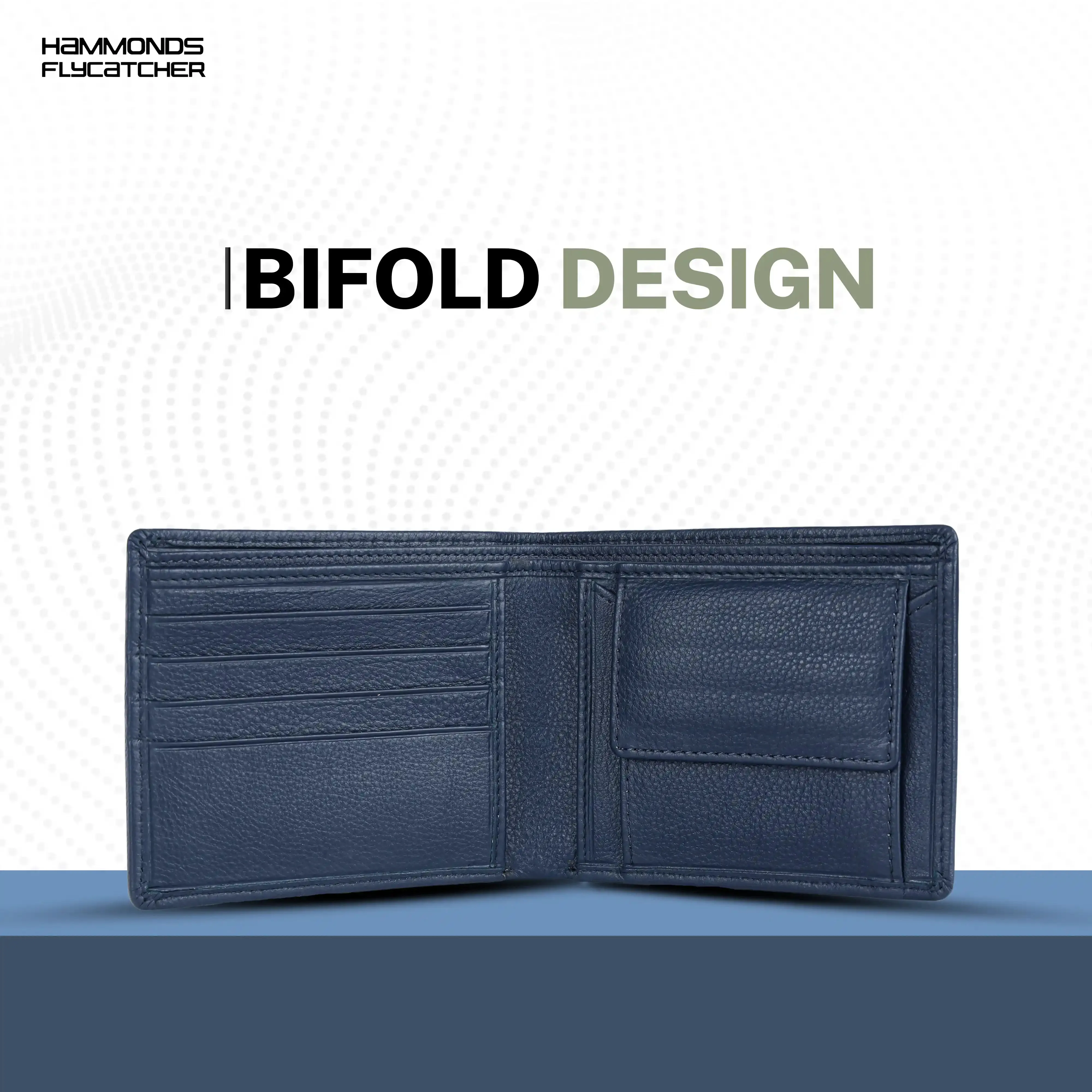 Leather Wallet for Men - RFID Protected Leather Money Bag for Men with 4 ATM Credit/Debit Card Slots