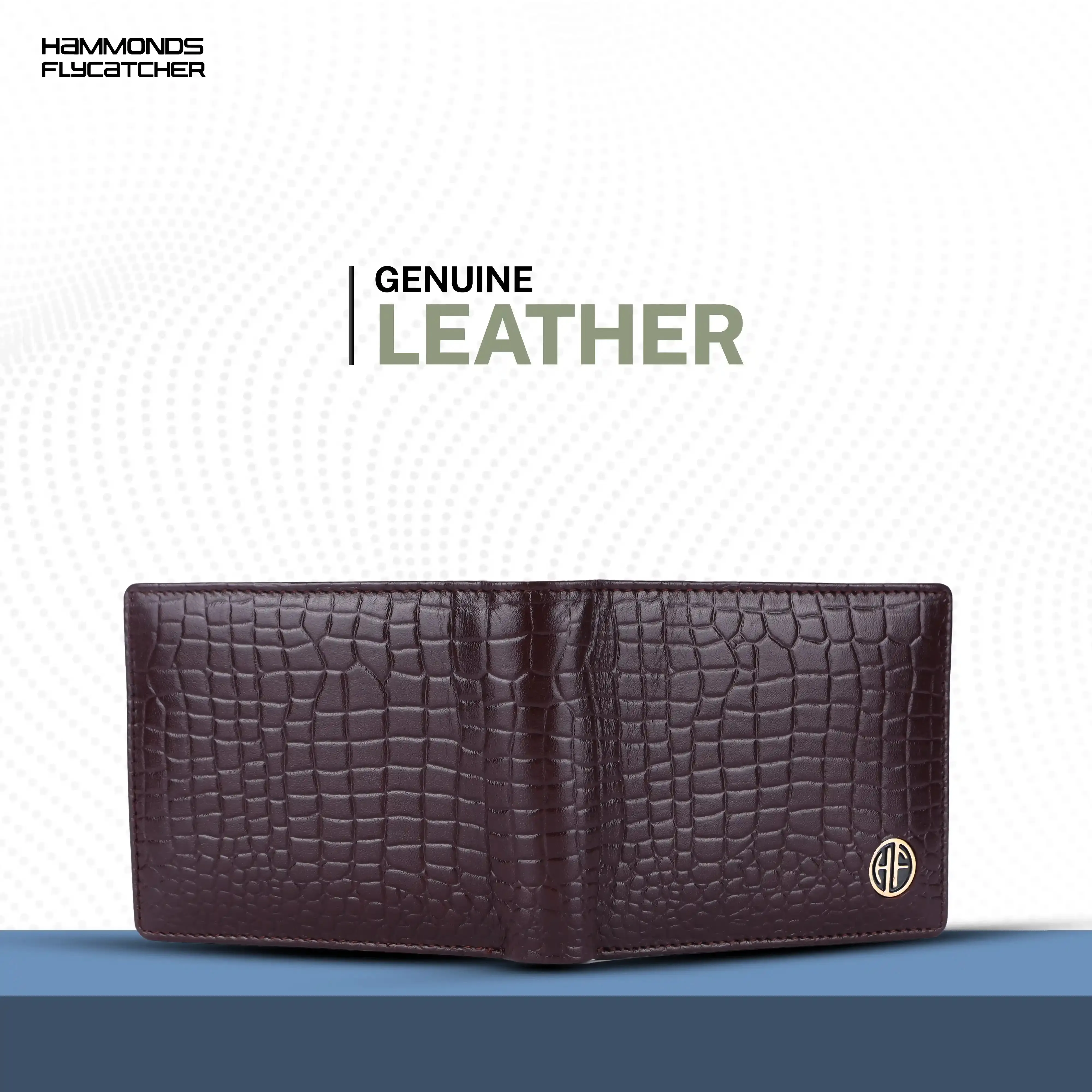 Leather Wallet for Men - RFID Protected Leather Money Bag for Men with 4 ATM Credit/Debit Card Slots