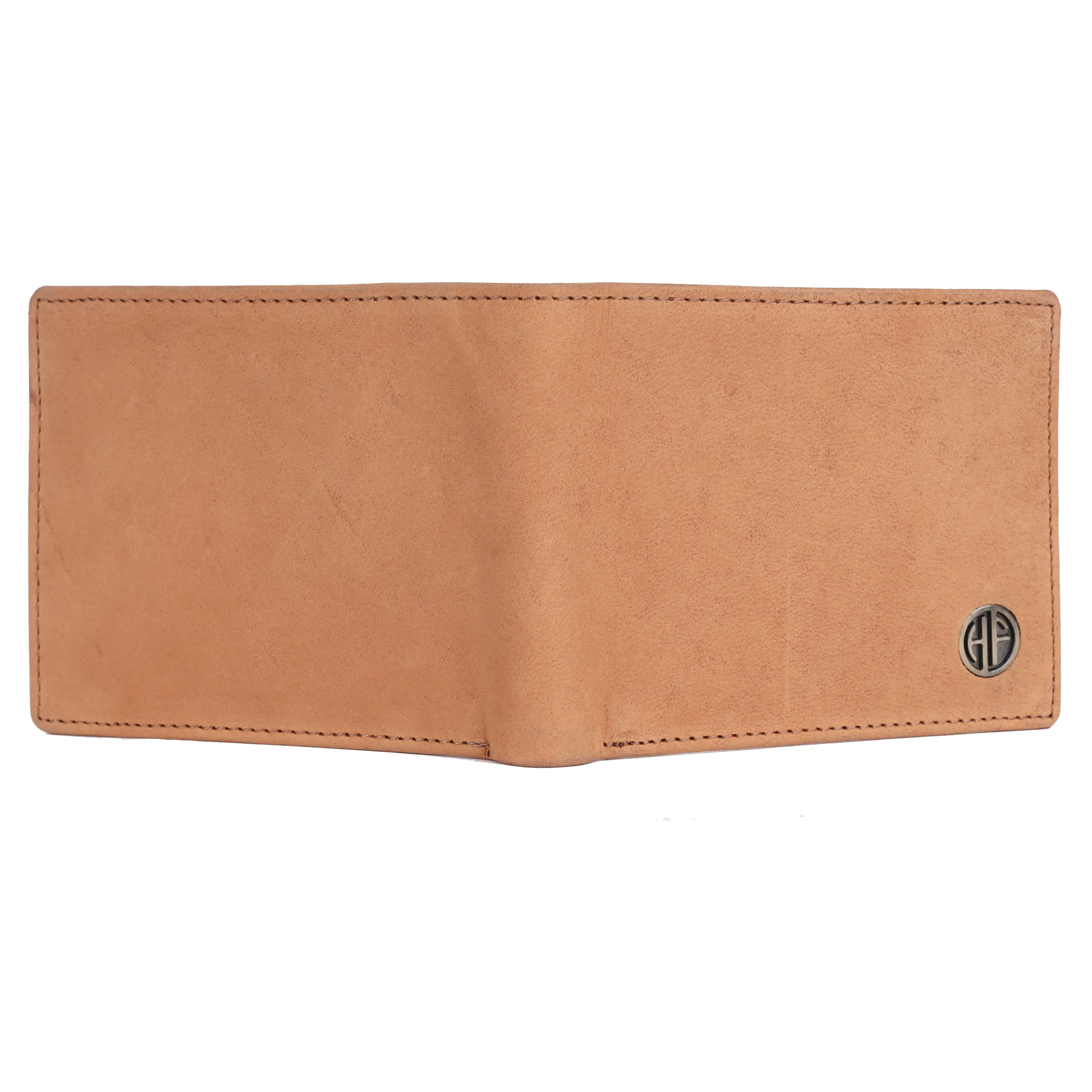 Leather Wallet for Men - RFID Protected Leather Money Bag for Men with 4 ATM Credit/Debit Card Slots