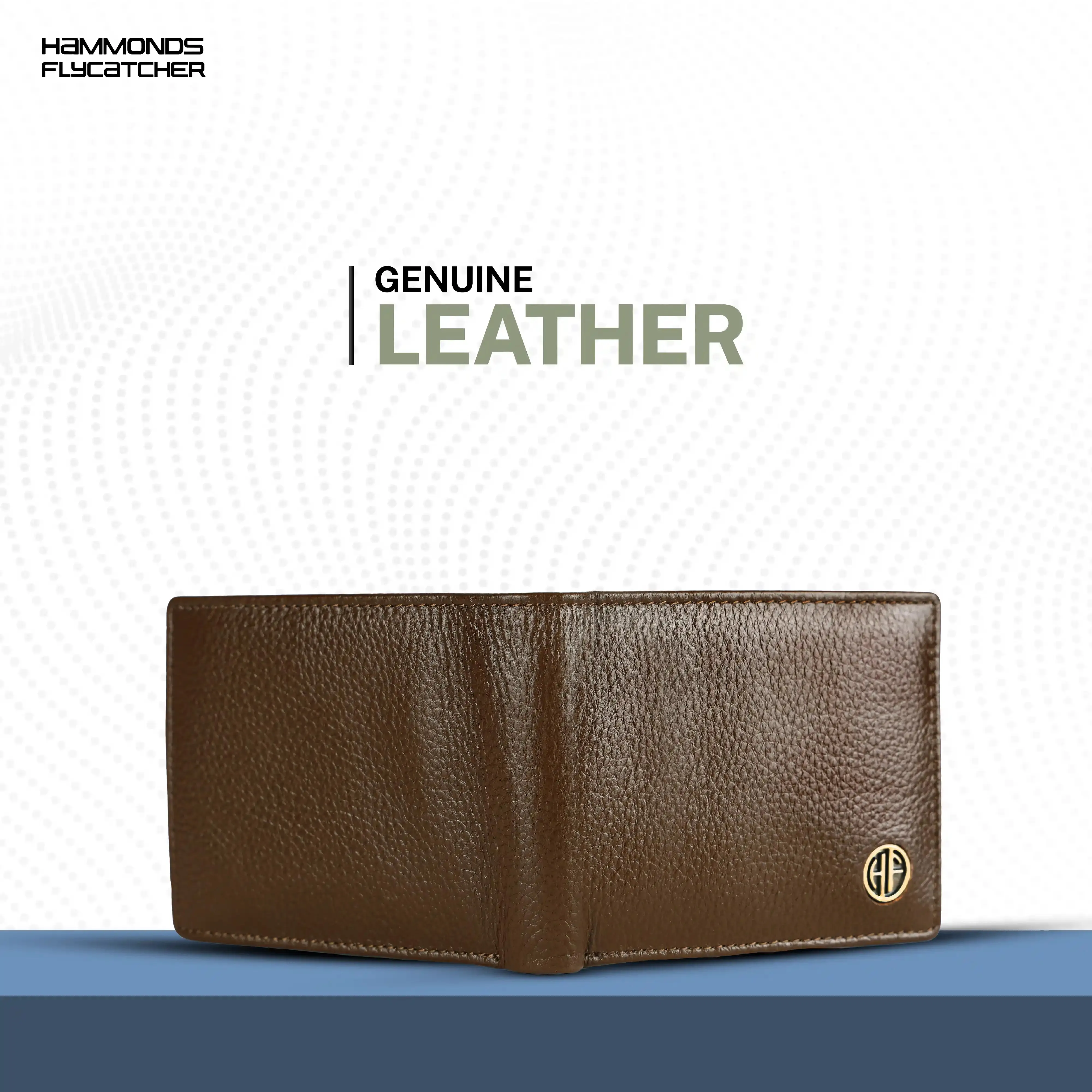 Leather Wallet for Men - RFID Protected Leather Money Bag for Men with 4 ATM Credit/Debit Card Slots