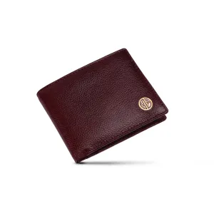 Leather Wallet for Men - RFID Protected Leather Money Bag for Men with 4 ATM Credit/Debit Card Slots