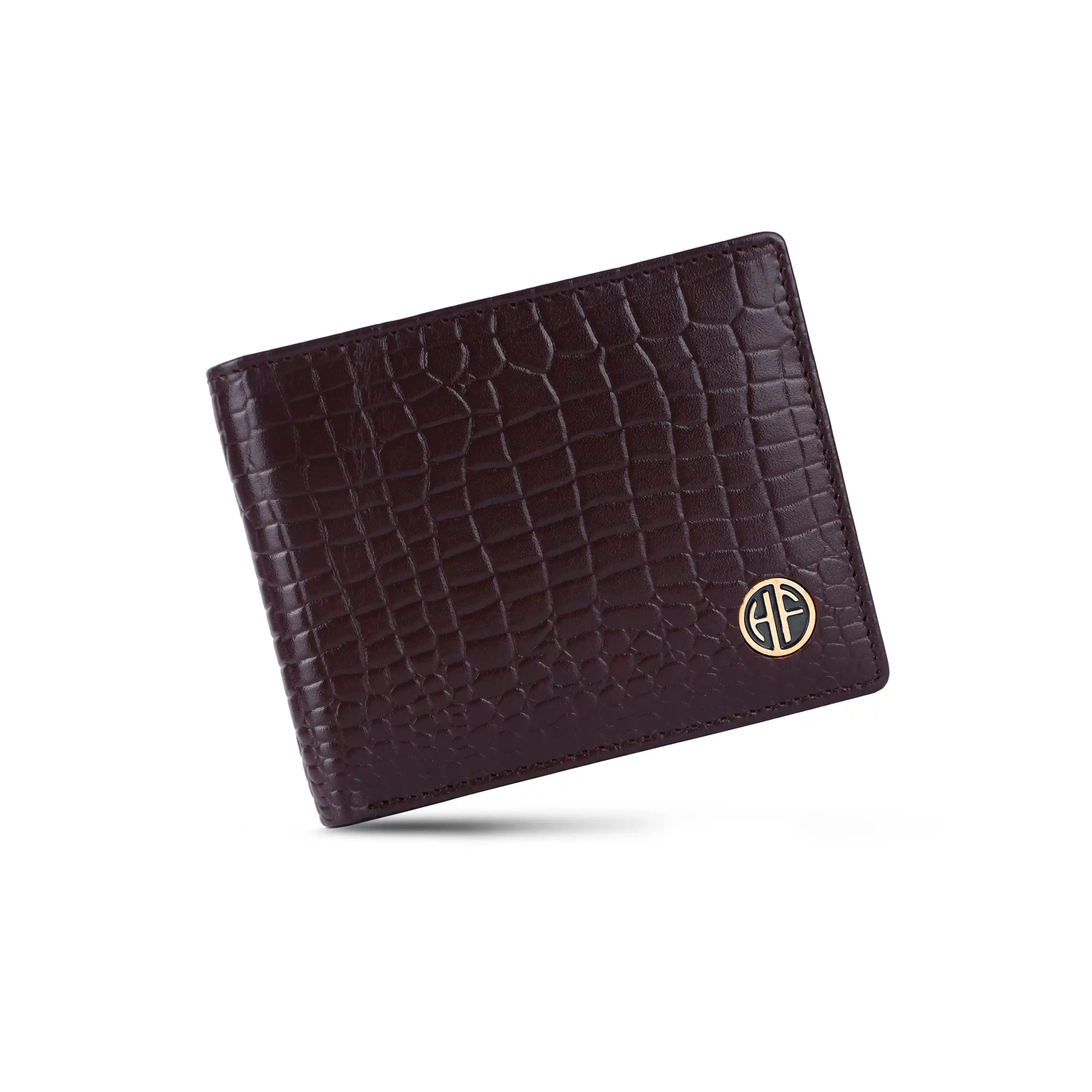 Leather Wallet for Men - RFID Protected Leather Money Bag for Men with 4 ATM Credit/Debit Card Slots